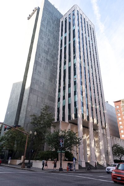 20150827_182315 RX100M4.jpg - Central city tall buildings, Portland, OR